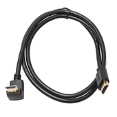 Hdmı L tipi 90° (270 °) derece erkek erkek hdmı kablo 1,5 - 2