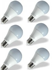 HELİOS  9W LED AMPÜL BEYAZ 6LI HS2021 - 1
