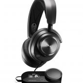 SteelSeries Arctis Nova Pro SSH61527 7.1 Surround PC/PS Mikrofonlu Siyah Kablolu Gaming (Oyuncu) Kulaklık thumbnail 1