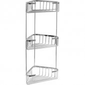 MAXIFLOW ÜÇLÜ KÖŞE SÜNGERLİK ŞAMPUANLIK 18*18 CM - 1