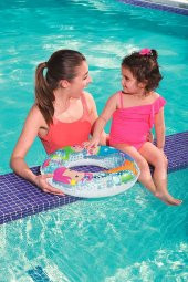 Telvesse Deniz Temalı 3-6 Yaş Simit Yüzme Simidi Havuz Deniz Şişme Yüzücü Simidi 51 cm - 8