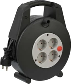 Brennenstuhl Vario-Line 15M. Makaralı 4 Soketli Şartelli Uzatma Priz thumbnail 4