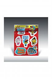 Kral Şakir Fosforlu Sticker Karanlıkta Parlayan Sticker - 1