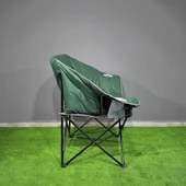 Argeus Nevgrande Comfort Katlanabilir Kamp Sandalyesi Yeşil - 6