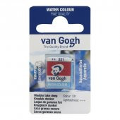 Talens Van Gogh 1/2 Tablet Sulu Boya 331 Madder Lake Deep - 1
