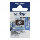 Talens Van Gogh 1/2 Tablet Sulu Boya 408 Raw Umber - 1