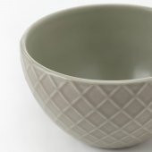 3 Parça Kase Seti, MeridyenDukkan Çok Renkli, 10 cm 3 Parça Çerezlik Stoneware - 7