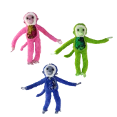 Süslü Maymunlar Peluş Oyuncak 45 cm 1 adet - 3