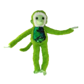 Süslü Maymunlar Peluş Oyuncak 45 cm 1 adet - 6