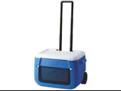 Coleman Poly-Lite Wheeled Mesh 50 QT Tekerlekli Soğutucu Buzluk 47.3 Lt - 1