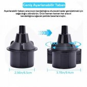 Coofbe Araç Yemek Masası Ve Telefon Tutucu Araç Bardaklık Yeri Yemek Masası Telefon Tutucu - 4