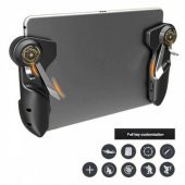 Polham Tablet PUBG Tetik Seti, iPad Tablet İçin 6 Parmak Tablet Joystick Oyun Tuşu, Tablet Gamepad - 1