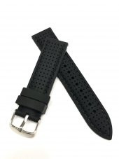 22mm Benekli Renkli Yüksek Kalite Silikon Saat Kordonu Kayışı - 2