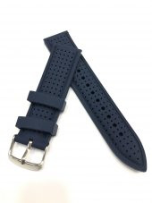 22mm Benekli Renkli Yüksek Kalite Silikon Saat Kordonu Kayışı - 3