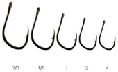 Lineaeffe Carp Hook Rıng Black - 6