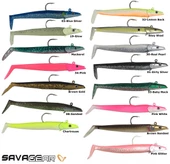 Savage gear Sandeel 12.5 cm 23 gr 2+1 Adet Sahte Balık - 10
