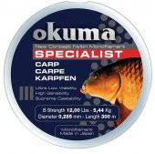 Okuma Carp 300 mt 12,00 lb 5,45 kg 0,28 mm Camou Misina - 1