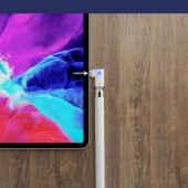 Coofbe L Tip Dirsekli Apple Pen Şarj Dönüştürücü Lightning to Type-C Dönüştürücü Apple Pencil Kalem Şarj Adaptörü - 3