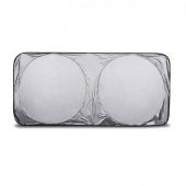 Coofbe 142x67 CM Araç Ön Cam Güneşlik Araç Ön Cam Koruyucu Araç Perdesi Araç Güneşlik Koruyucu Branda - 1