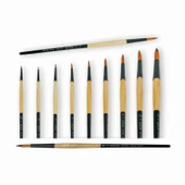 Südor 123 Serisi Sentetik Kıl Yuvarlak Uçlu Fırça No:6 - 1