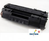 Hp Q7553A- (53A) Canon Crg-708/715 Muadil Toner - 1