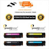 Hp Cb540 Cf210 Ce320 Muadil Toner Set Takım 125A/131A/128A Cm1312 - 1