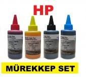 HP Deskjet 2620 Kartuş Dolum Mürekkep Set HP 304 Uyumlu 4X100 ML - 1