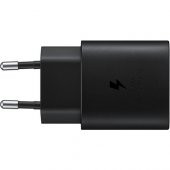 Sesatech Samsung EP-TA800N Type C Hızlı Şarj Adaptörü SİYAH (25W) - 1