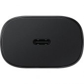 Sesatech Samsung EP-TA800N Type C Hızlı Şarj Adaptörü SİYAH (25W) - 4
