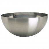 Servis,Salata Kasesi IKEA Paslanmaz Çelik MeridyenDukkan 36 cm Kase ,Derin Karıştırma Yoğurma Kabı - 1