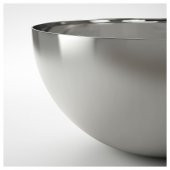 Servis,Salata Kasesi IKEA Paslanmaz Çelik MeridyenDukkan 36 cm Kase ,Derin Karıştırma Yoğurma Kabı - 3