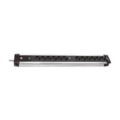 Brennenstuhl Premium-Alu-Line 12 lu Priz Grubu Anahtarlı 3 Metre - 1