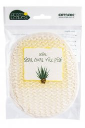 GreenLeaves Sisal Organik Yüz Pedi Yüz Cilt Temizleme Lifi - 1