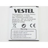 Sesatech Vestel Venüs 5.5 X Vsp355S Batarya Pil - 1