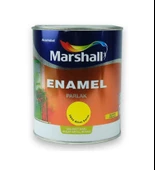 Marshall Enamel Parlak Ahşap Metal Boyası Altın Sarısı 2,5 L - 1