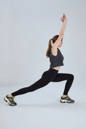 Büyük Beden Yüksek Bel Toparlayıcı Fitilli Tayt - 10