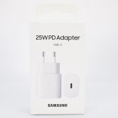Sesatech Samsung Galaxy A73 5g Type-C Fast Şarj Adaptörü 25W Beyaz - 4