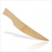 En Gerçek Kaliteli Sert Şimşir Ahşap Tahta Odun Ekmek Meyve Peynir Tatlı Salata Bıçağı Bıçak - 1