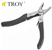 Troy 21090 Çift Başlıklı Çok Amaçlı Pense+Kargaburun - 2