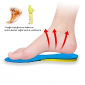 Gel Comfort - Günlük Ayakkabılar için, Kemer ve Metatarsal Destekli, Ortopedik, Jel Tabanlık - 2