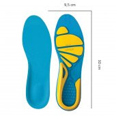 Gel Comfort - Günlük Ayakkabılar için, Kemer ve Metatarsal Destekli, Ortopedik, Jel Tabanlık - 6