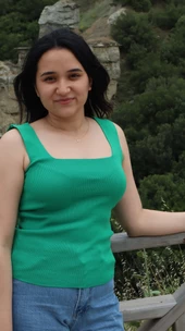 Kare Yaka Triko Bluz - 1