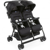 Chicco Ohlala 2 Twin Ultra Hafif Ikiz Bebek Arabası Black Night - 1