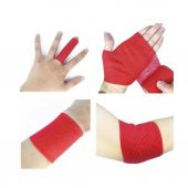 Kendinden Yapışkanlı Elastik Koban Bandaj Kırmızı Renkli 10 cm X 4,5 metre Yapışan Koban - 3