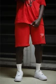 Chicago Bulls Pamuklu Oversize Şortlu Penye Takım - 6