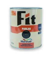 Marshall Fit Parlak Ahşap Metal Boyası Siyah 2,5 L - 1