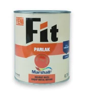 Marshall Fit Parlak Ahşap Metal Boyası Y.Bayrak Kırmızı 0,75 L - 1