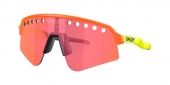 Oakley Sutro Lite Sweep Bisiklet Güneş Gözlüğü Orange Prizm Trail Torch - 1