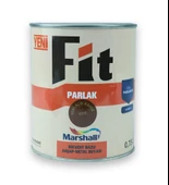Marshall Fit Parlak Ahşap Metal Boyası Y.Açık Kahve 0,75 L - 1