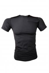 Siyah Kısa Kol Askeri Microfiber T-shirt M Beden - 1